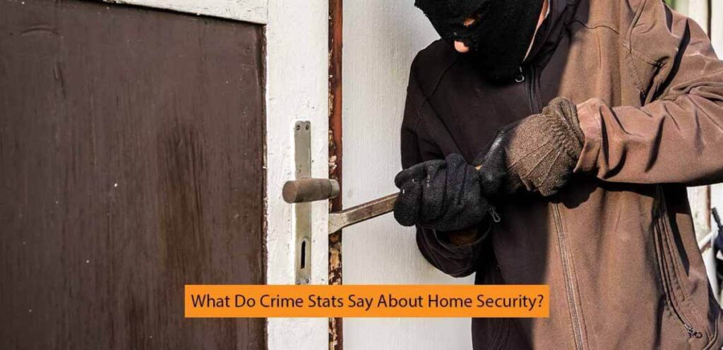 criminal breaking wooden door