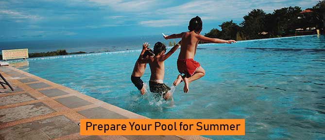 kids jumping into pool